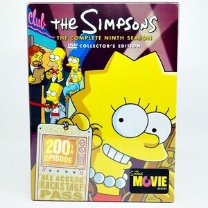 The Simpsons - The Complete Ninth (9th) Season (DVD, 2006, 4-Disc Set) BRAND NEW